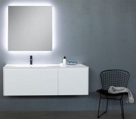 Sheffield Corian® design basin with Vanity Unit - 2 drawers inner drawer